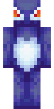 Glowing Void Phantom Minecraft skin