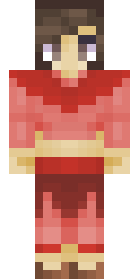 Flame Fighter Hero Minecraft skin