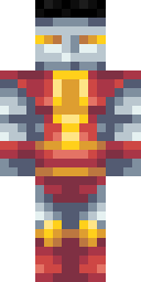Crimson Iron Champion Minecraft skin