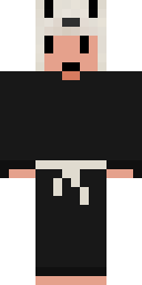 Black Robe Monk Minecraft skin