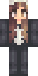 Autumn Casual Girl Minecraft skin