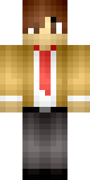Ginger Office Suit Minecraft skin