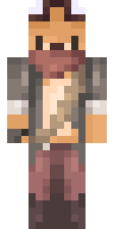 Rugged Bandit Explorer Minecraft skin