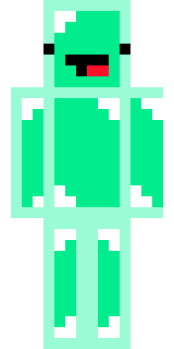 Emerald Slime Man Minecraft skin