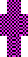 Pink Checker Minecraft skin