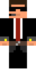 Sharp Suit Agent Minecraft skin