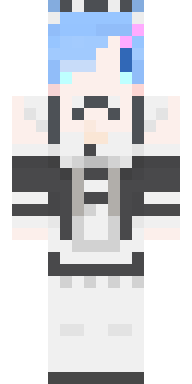 Frost Blue Hero Minecraft skin