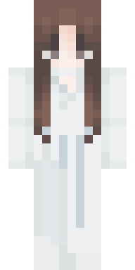 Silver Ghost Maiden Minecraft skin
