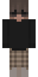 Plaid Emo Boy Minecraft skin
