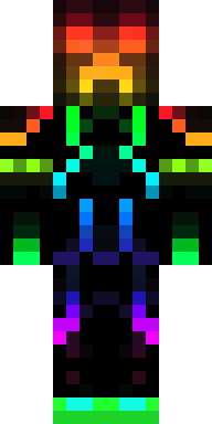 Neon Circuit Ranger Minecraft skin