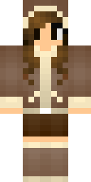 Brunette Casual Girl Minecraft skin