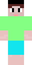 Green Tee Steve Minecraft skin