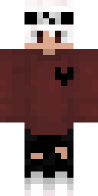 Dark Bear Onesie Minecraft skin