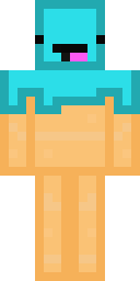 Frost Diamond Golem Minecraft skin