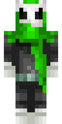 Toxic Creeper Ninja Minecraft skin