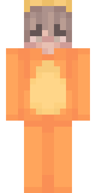 Orange Fox Onesie Minecraft skin