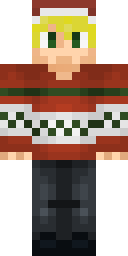 Cozy Sweater Lad Minecraft skin
