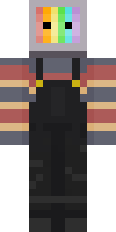 Neon Circuit Ninja Minecraft skin