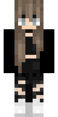 Brunette Casual Girl Minecraft skin