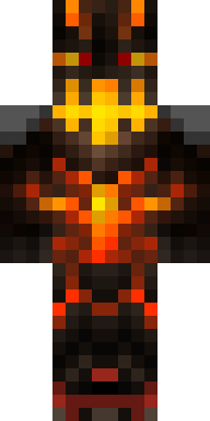 Molten Ember Demon Minecraft skin