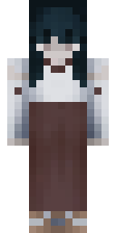 Emo Brown Cardigan Minecraft skin