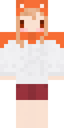 Ginger Casual Girl Minecraft skin