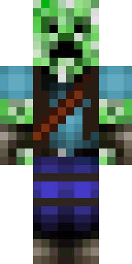 Creeper Ranger Warrior Minecraft skin