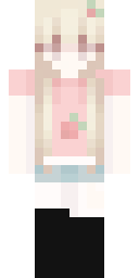 Pastel Blonde Girl Minecraft skin