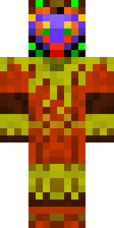 Molten Lava Golem Minecraft skin