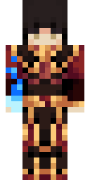 Autumn Warrior Girl Minecraft skin