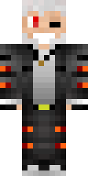 Cyber Ronin Minecraft skin