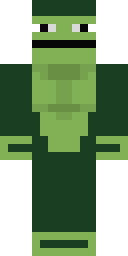 Green Slime Creeper Minecraft skin