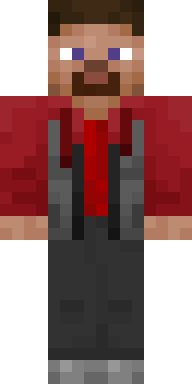 Crimson Jacket Guy Minecraft skin