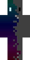 Galaxy Fade Minecraft skin