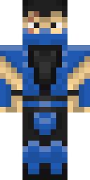 Frozen Blue Ninja Minecraft skin