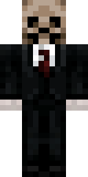 Skull Faced Gentleman Minecraft skin