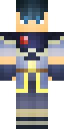 Blue Prince Swordsman Minecraft skin