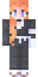 Ginger Braided Girl Minecraft skin