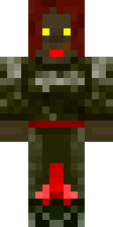 Molten Demon Warrior Minecraft skin