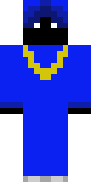 Cobalt Gold Chain Minecraft skin
