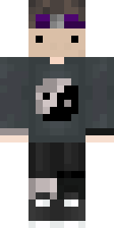Yin Yang Tee Minecraft skin
