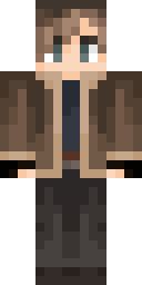 Brown Hooded Traveler Minecraft skin