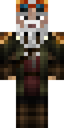 Grizzled Old Bandit Minecraft skin