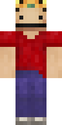 Cursed Cow Villager Minecraft skin
