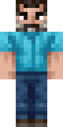 Blue Denim Guy Minecraft skin