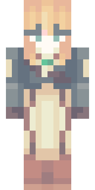 Golden Elf Maiden Minecraft skin