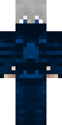 Frost Blue Ninja Minecraft skin