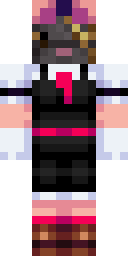 Goggle Rebel Girl Minecraft skin
