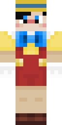 Golden Circus Puppet Minecraft skin