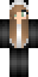 Silver Hair Suit Minecraft skin